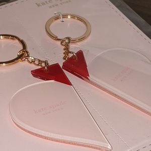 kate spade Accessories - Kate Spade heart keychain kate spade Accessories - Kate Spade heart keychain